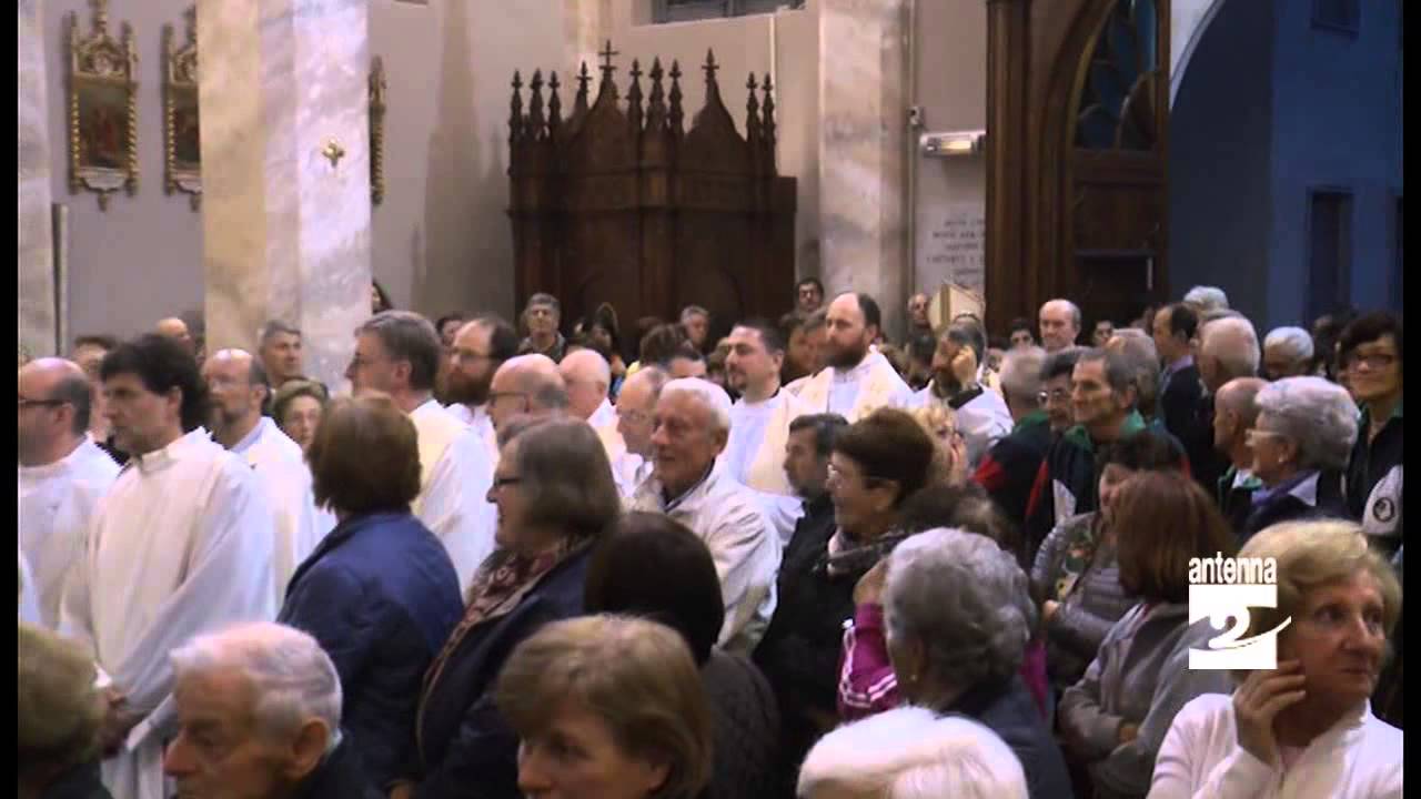 Beato Tommaso da Olera in mille alla camminata Antenna 2 TV 05052015
