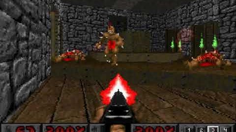 PSX Doom - Map15 - Spawning Vats