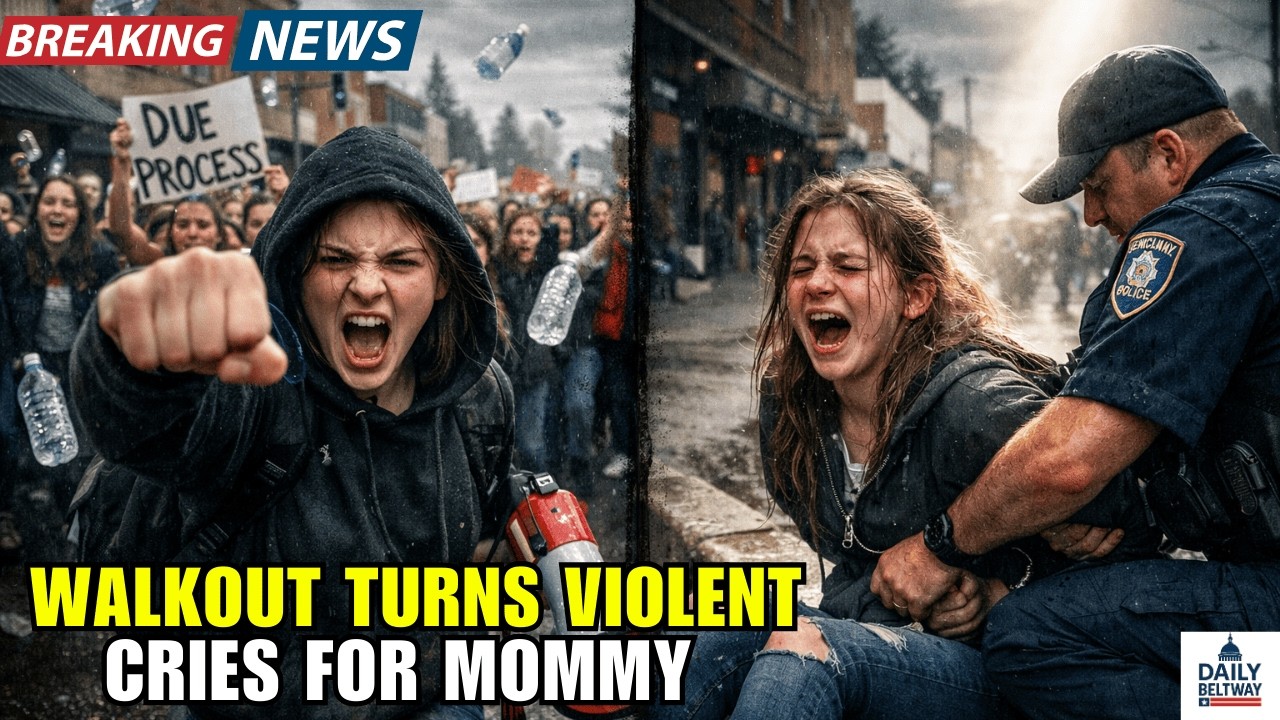 В маленьком городке в штате Вашингтон студенты выходят из класса, и всё выходит из-под контроля.