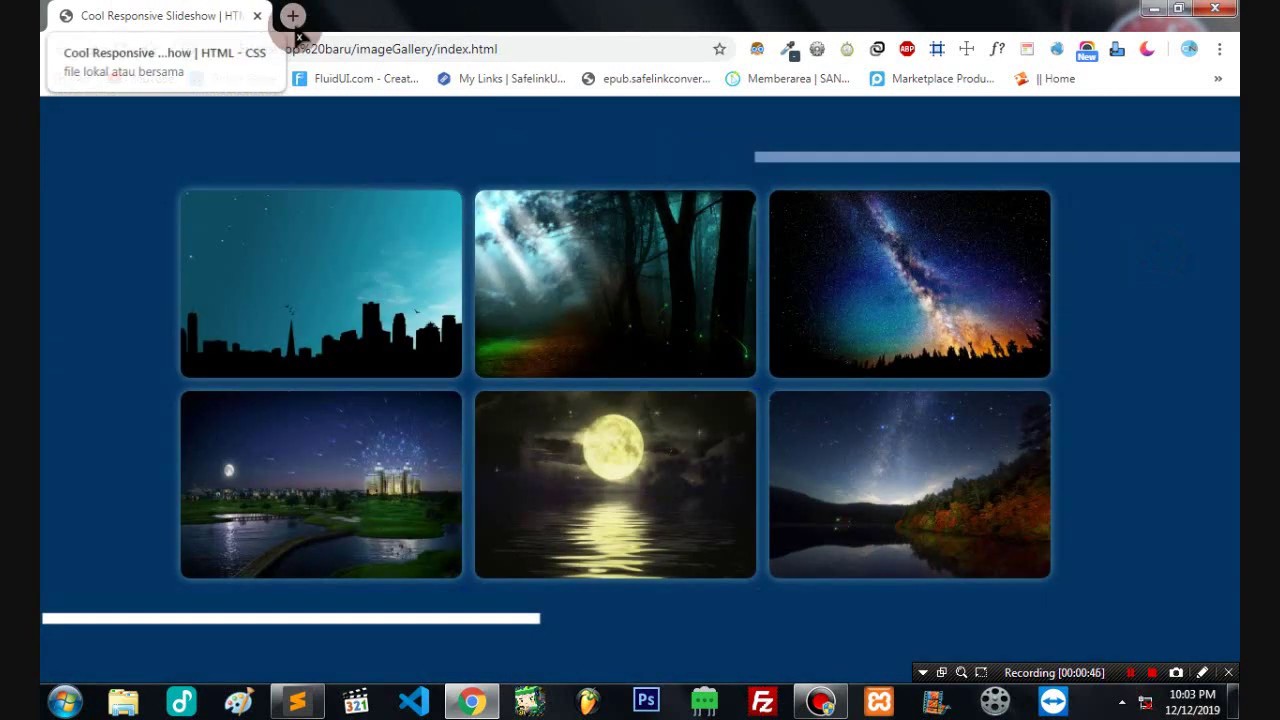 Cara Membuat Image Gallery / Lightbox Keren (RESPONSIVE) | HTML - CSS