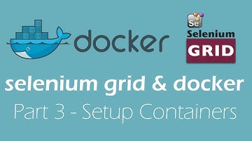 Selenium Grid & Docker - Part 3: Setup Containers