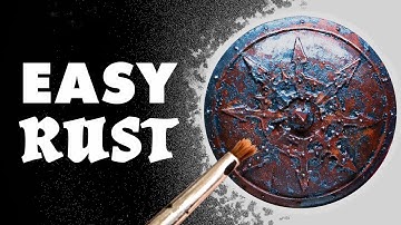 3 Ways to PAINT RUST + 1 Secret Weapon for Weathering