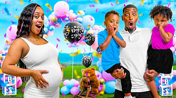 The Official GENDER REVEAL of FunnyMike & Jaliyah.....