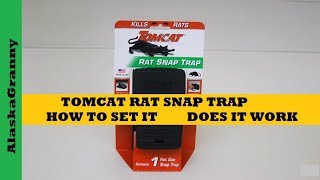 Tomcat 0365510 Mouse Trap, Snap Locking