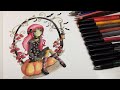 SMARTART BOX- Faber Castell pens- Unboxing and speed drawing/ painting