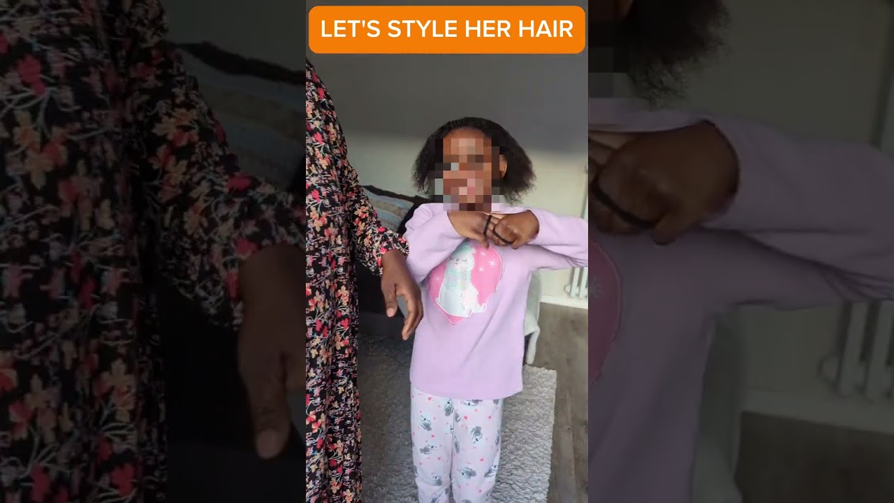 Let's do simple hair style