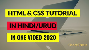 Html Css Complete Tutorial In One Video Hindi / Urdu  | CodertTrikcs