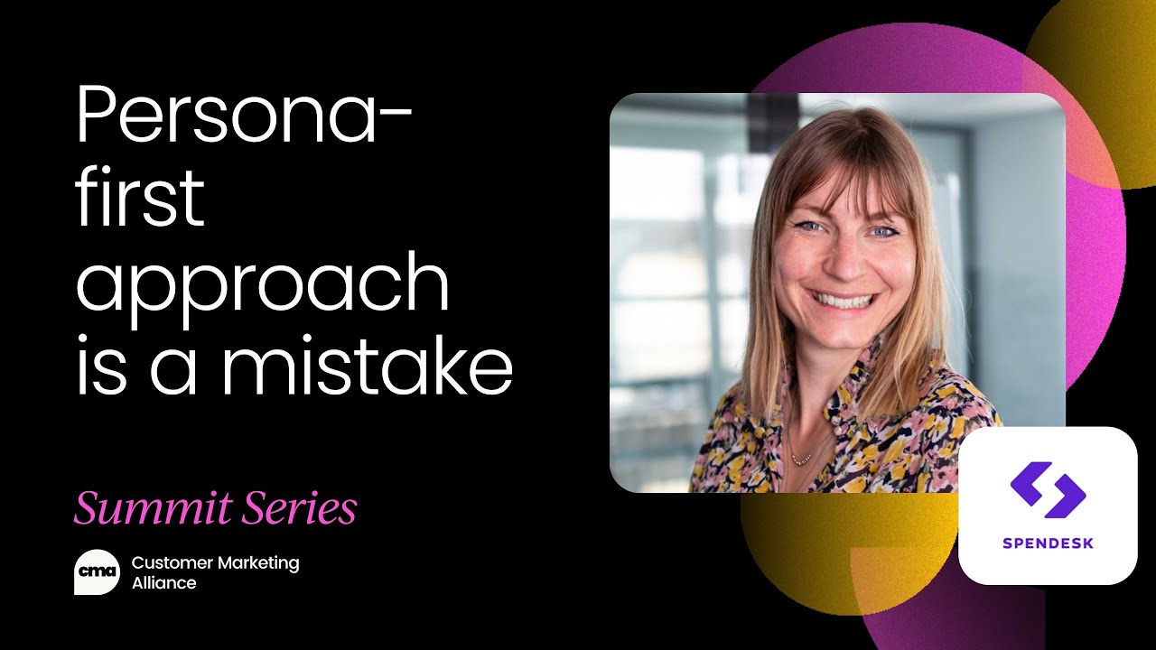 Why it's a mistake to have a persona-first approach - YouTube