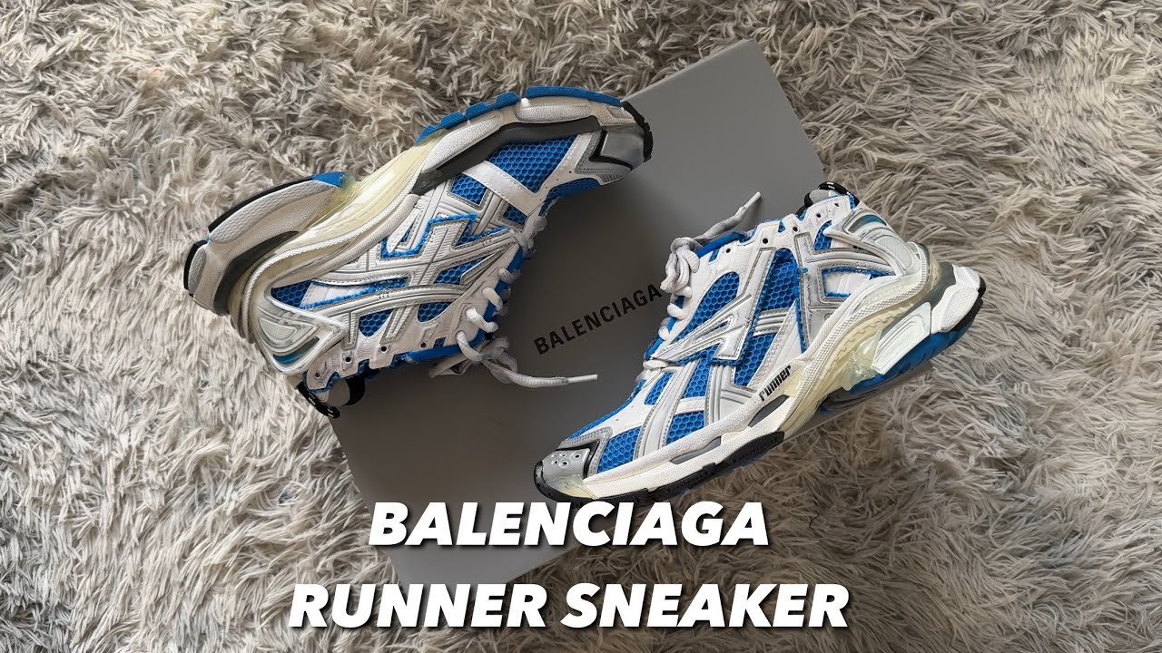 BALENCIAGA ランナー スニーカー ヴィンテージ風 人気 靴 ロゴ BALENCIAGA】遅かろうがなんだろうがRUNNERが1番好き【RUNNER