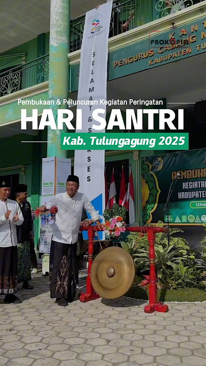 Launch of Tulungagung Santri Day 2025 Commemoration Activities
