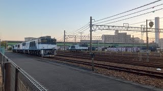 JR稲沢駅の愛知機関区に機関車と貨物列車を見に行ってきました