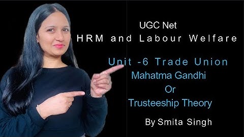 UGC Net Mahatma Gandhi’s Sarvodaya Theory/Class Harmony Trusteeship Theory I Smita Singh Edutainment