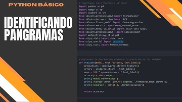Ejercicios básicos de Python: identifica si un string es o no un pangrama