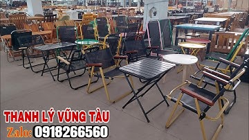 Bàn Ghế Cafe Thanh Lý, Mua 1 Cái Cũng Được Tính Giá Sỉ