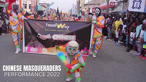 Takoradi Masquerade Festival 2022: Chinese Masqueraders Performance - Superb