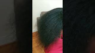 ?Trimmed My Daughters Natural Hair And Did A Silk Press | VickyJ