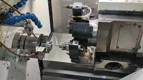 MANLEO MD40 AUTO PROBE in CNC TURNING as Poke Yoke #cncturning #probing #wear