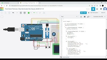 Final Sistem Tertanam || Membuat Vending Machine Minuman Sederhana || Tinkercad