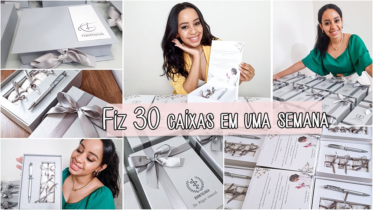 Fiz 30 CAIXAS DE CARTONAGEM EM UMA SEMANA | FOI TENSO MAS VALEU A PENA