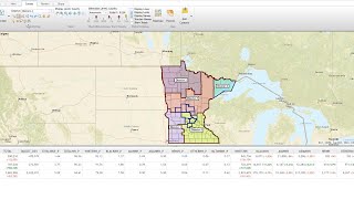 Esri Redistricting – Edit a Plan