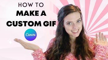 How to Make an Animated Gif - Canva tutorial 2023