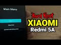 Cara Hard Reset Xiaomi Redmi 5A MIUI 9