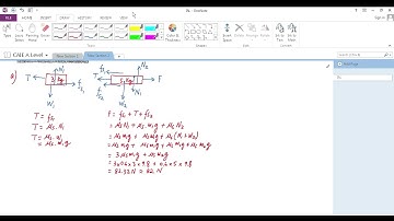 A 3.0-kg block sits on top of a 5.0-kg block which is on a horizontal surface.
