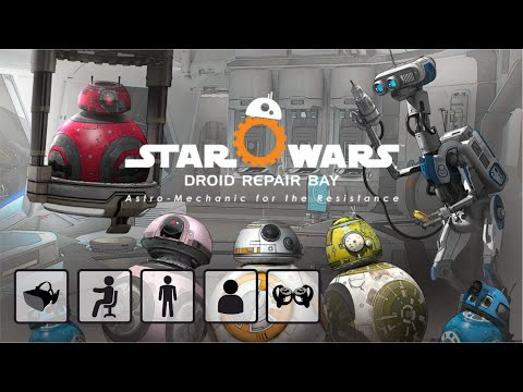 VR игра Star Wars: Droid Repair Bay в 1КЛУБе виртуальной реальности #VRGomel
