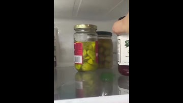 something moving in the fridge #funnyvideo #jumpscare