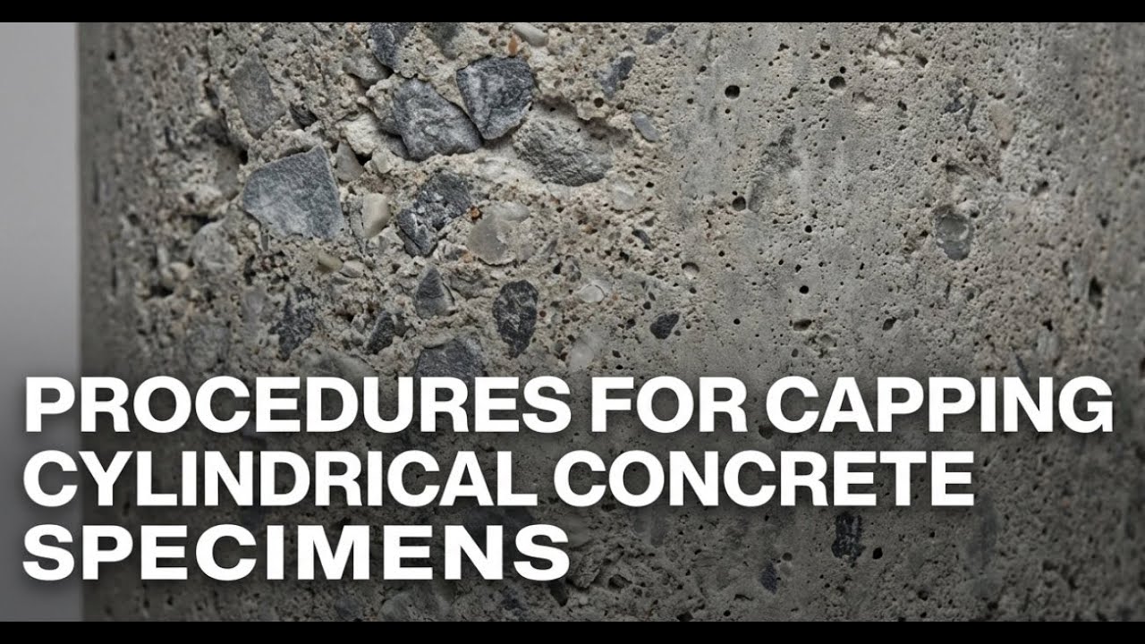 Concrete Cylinder Capping Procedures