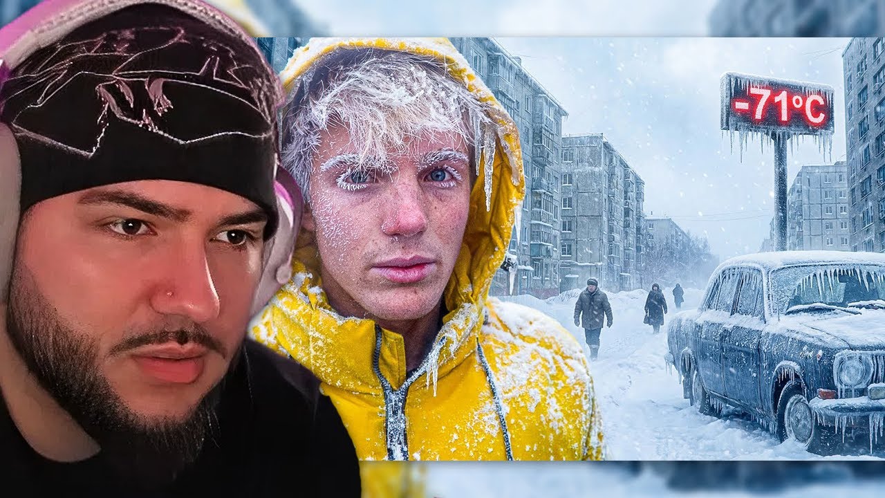 Highman reactioneaza la 100 Hours In The Coldest City On Earth! (-71°C) - Yakutsk, Siberia