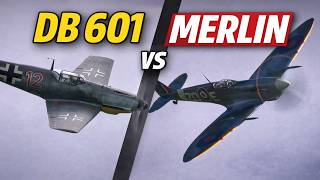 Bf 109 E-4 Vs Spitfire Mk Ix Db 601 Vs Merlin 66