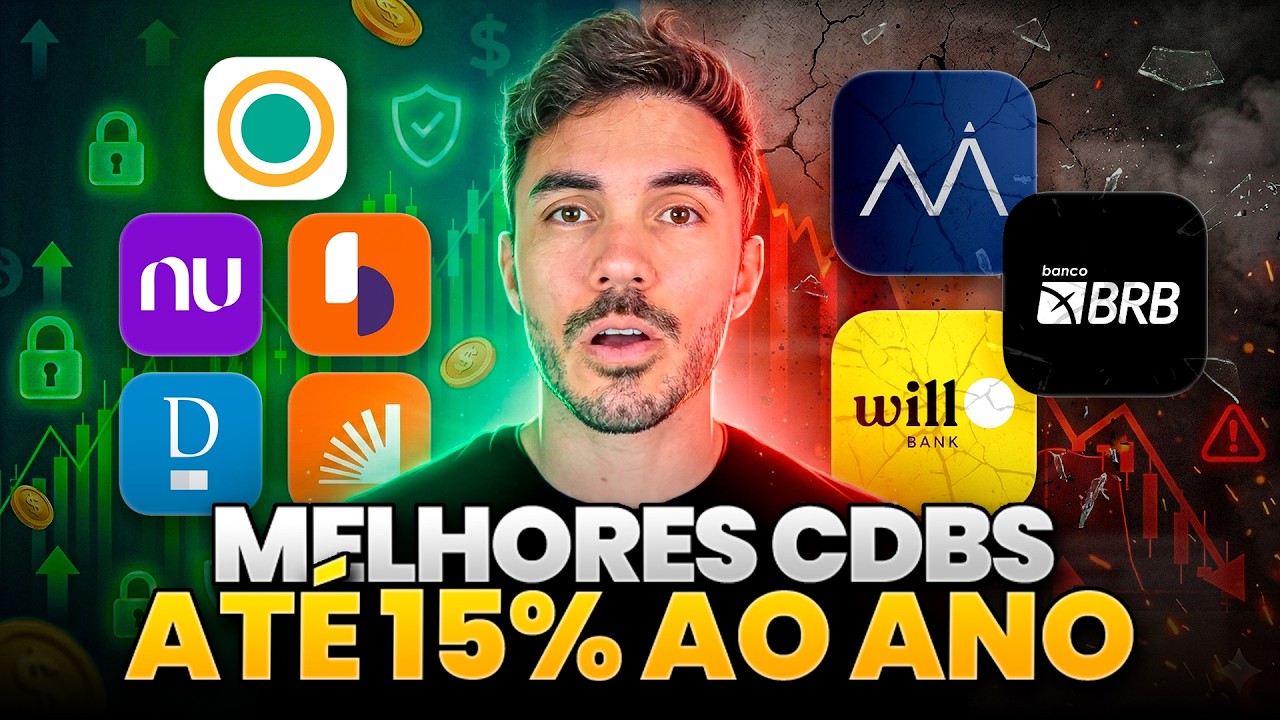15% - CDBs 120% CDI - O Melhor da RENDA FIXA | Ainda vale a pena investir?