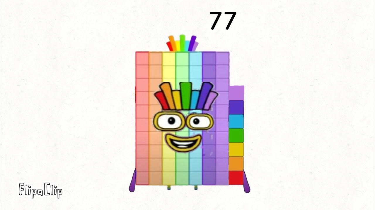 Numberblock 7777777 Sneeze To 7777777 Negative Number To Positif