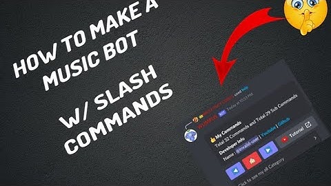 Slash Commands Music Bot | Replit | Distube