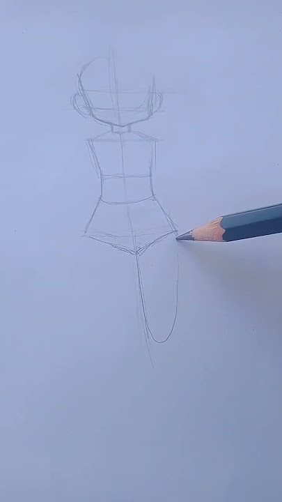 How to draw body✨.Cara menggambar tubuh anime✨♥️#gambar