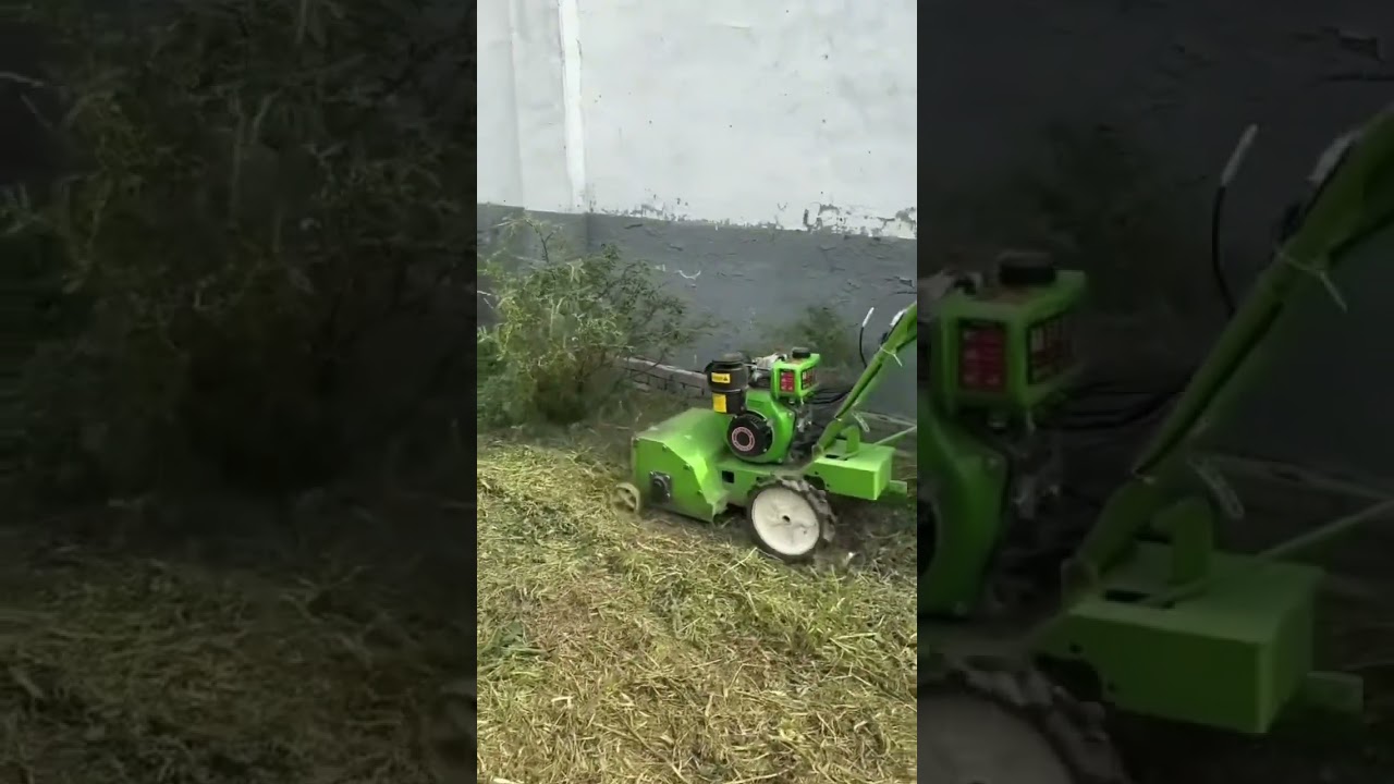 Open up wasteland level the land Brush crusher weeds trimming grass cutting machine