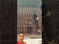 Cara unik tukang Merobohkan Scaffolding atau Perancah #building #construction #shorts