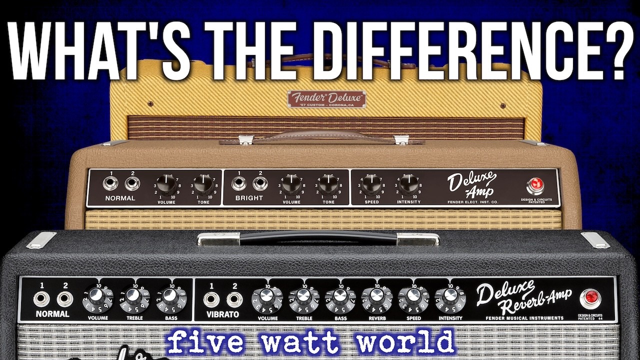 Black, Brown and Tweed Amps: How Are They Different?