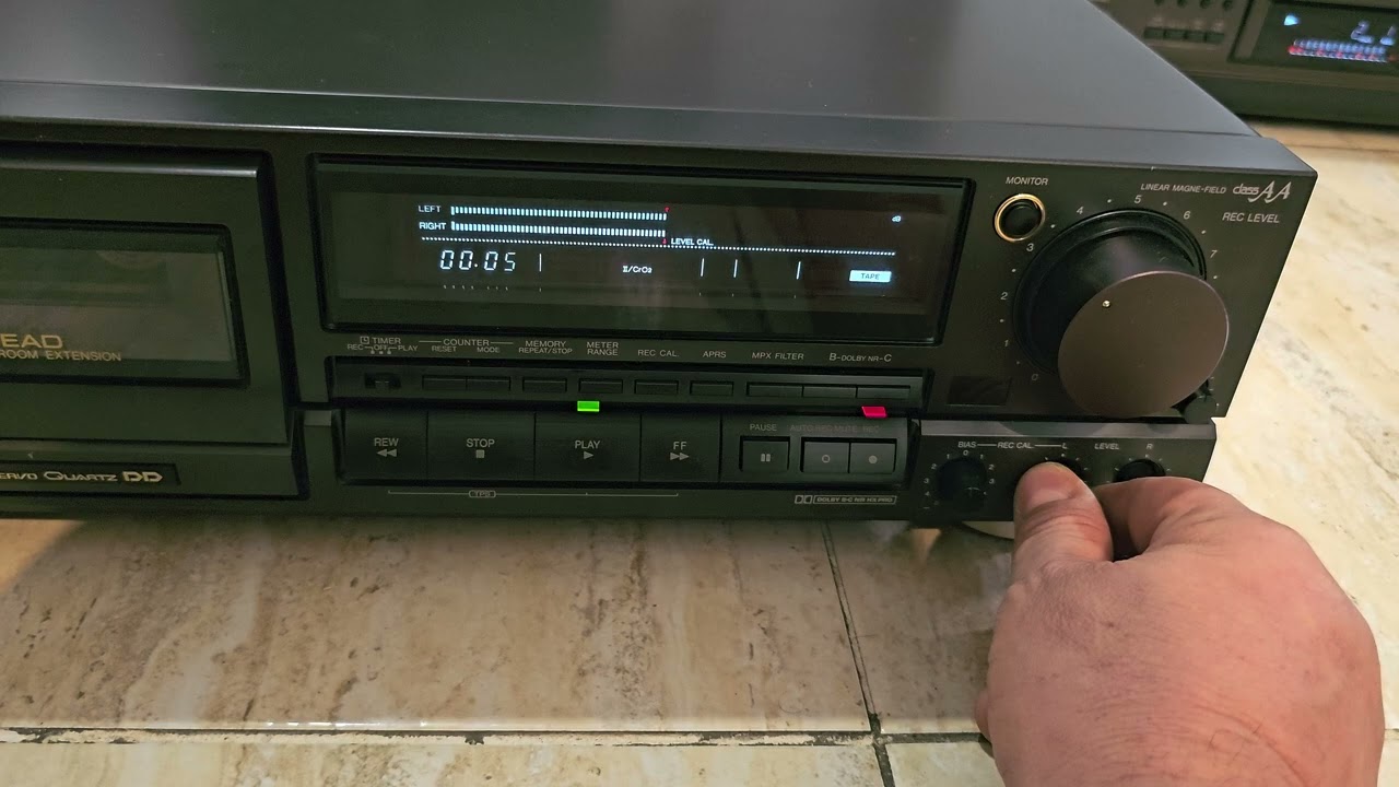 Technics RS-BX727 test - YouTube