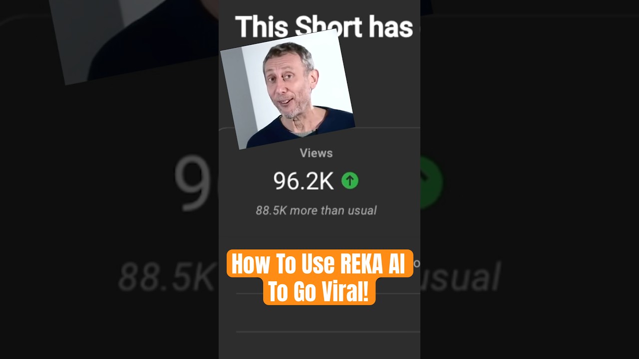 REKA AI Turns Any Video Into Viral Clips for FREE (How I got 96K Views!)
