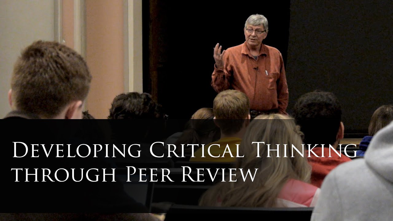 critical thinking peer reviewed articles