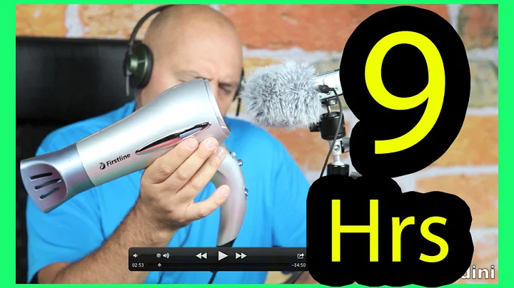 Hair dryer sound Tinnitus sound therapy Phon (NO MIDDLE ADS!)