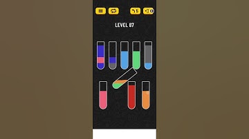 Water Sort Puzzle Game Level 87 | Water Sort Puzzle | Color Sorting Game | Gaming Shortcuts |