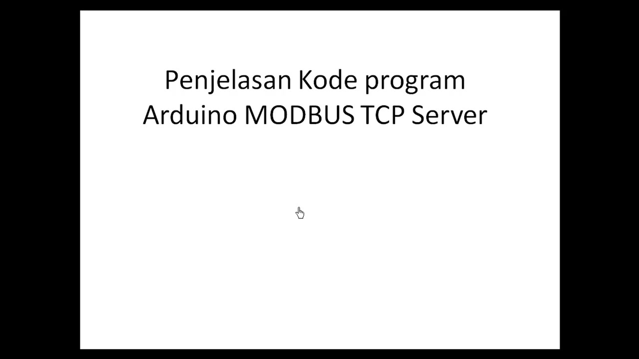 Dasar Modbus TCP bag-5 : penjelasan code Arduino modbus TCP - YouTube