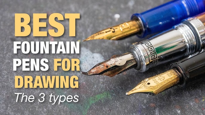 The Best Drawing Pens for Artists: Pens for Creating Pen and Ink Artwork —  Art is Fun