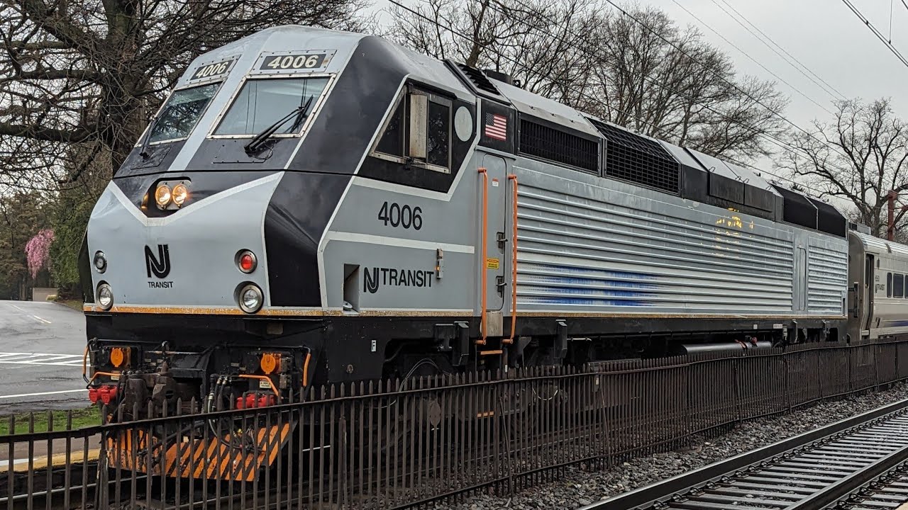 Railfanning NJ Transit at Short Hills 4-2-24: Arrow IIIs, PL42AC