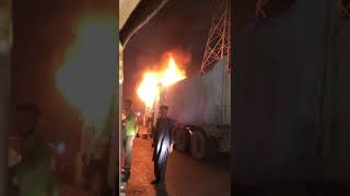 Information dumper set on fire by angry mob in bilal colony Update