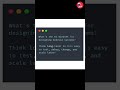 What’s the #1 mindset for designing Android systems