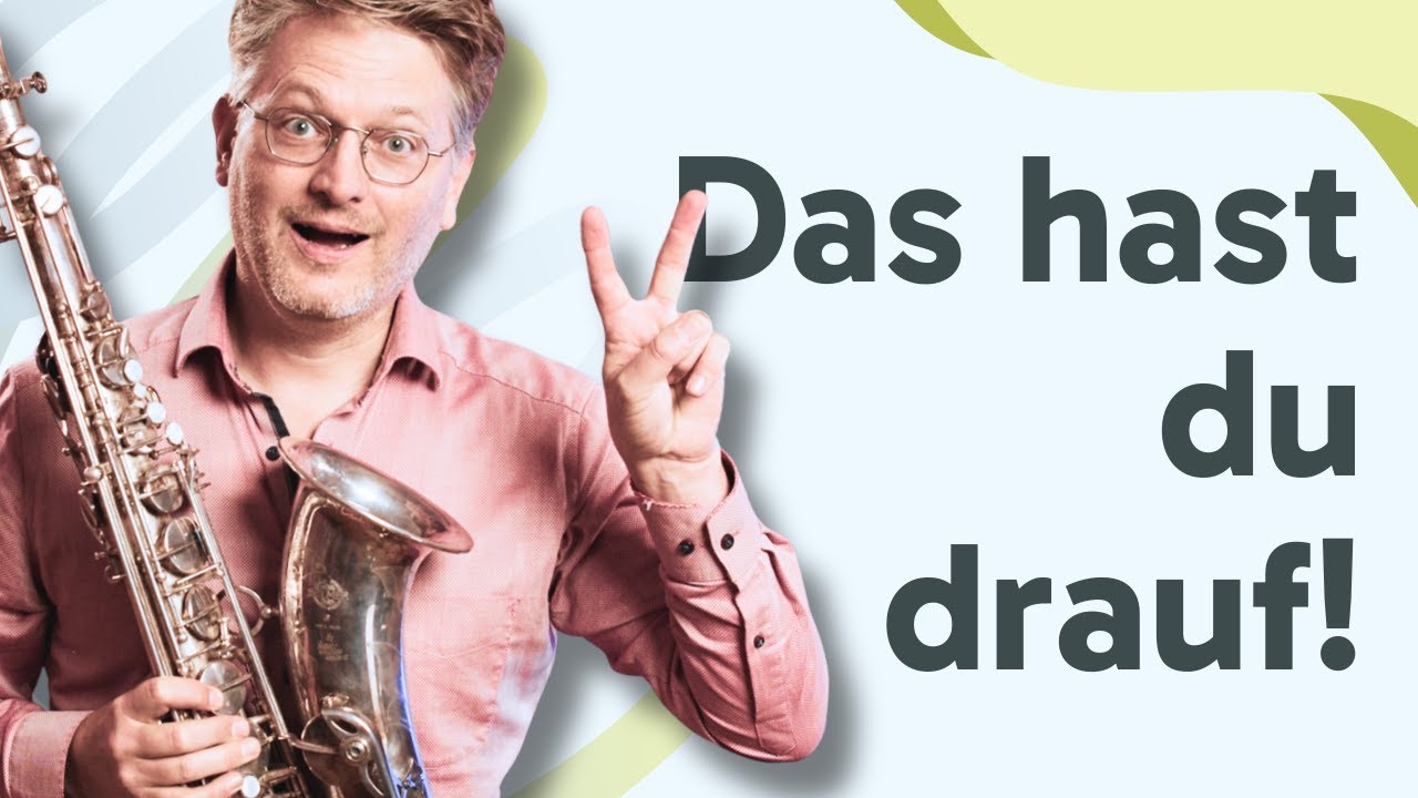 Schätze dich richtig ein und du hast mehr Spaß beim Saxophonspielen